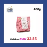 Callebaut Ruby Couverture 32.8% 400g